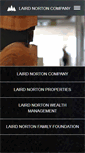 Mobile Screenshot of lairdnorton.com
