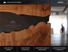 Tablet Screenshot of lairdnorton.com